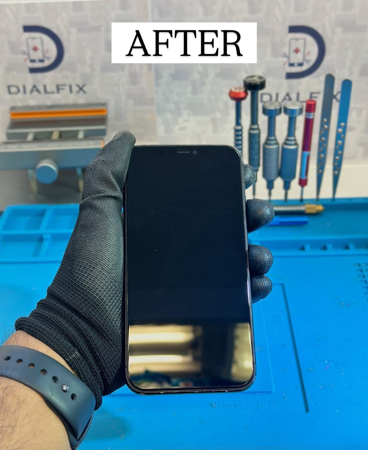 After repair — restored phone