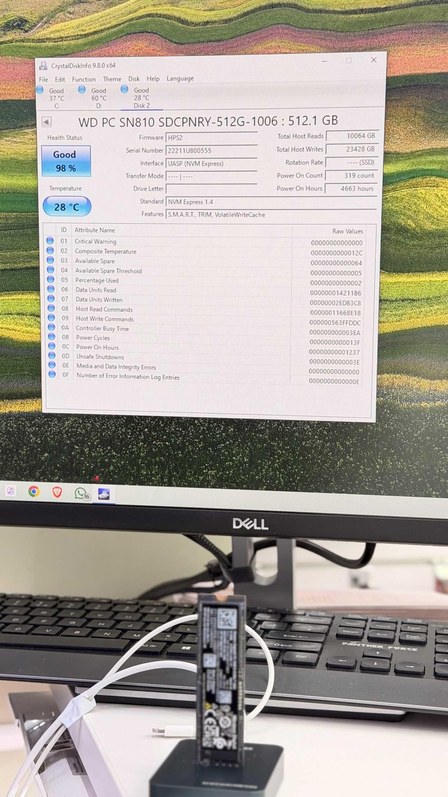 WESTERN DIGITAL 512GB NVMe M.2 SSD - Image 2