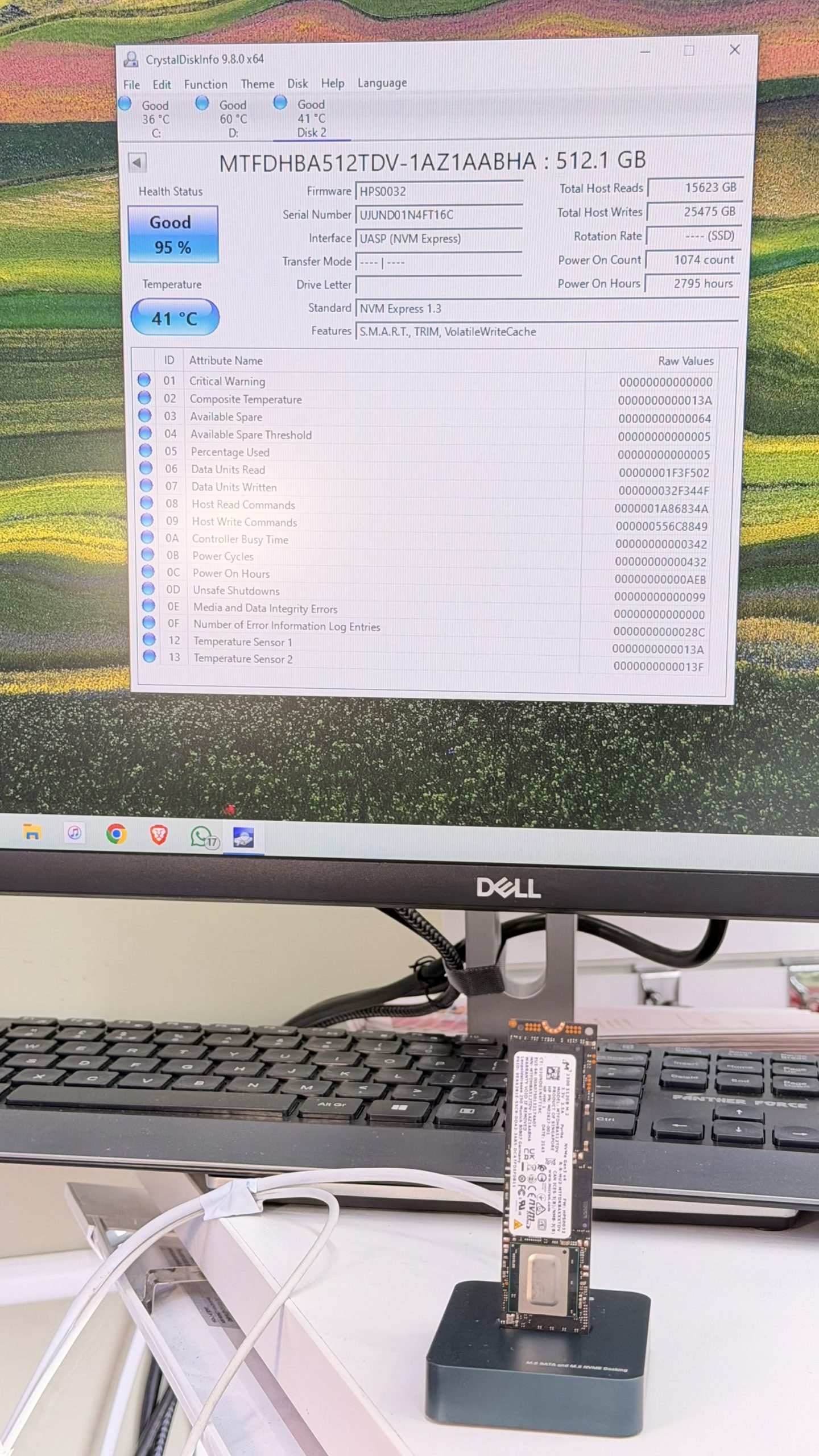 Micron 512GB NVMe M.2 SSD - MTFDHBA512TDV - Image 3