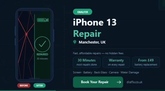 iPhone 13 Repair in Manchester