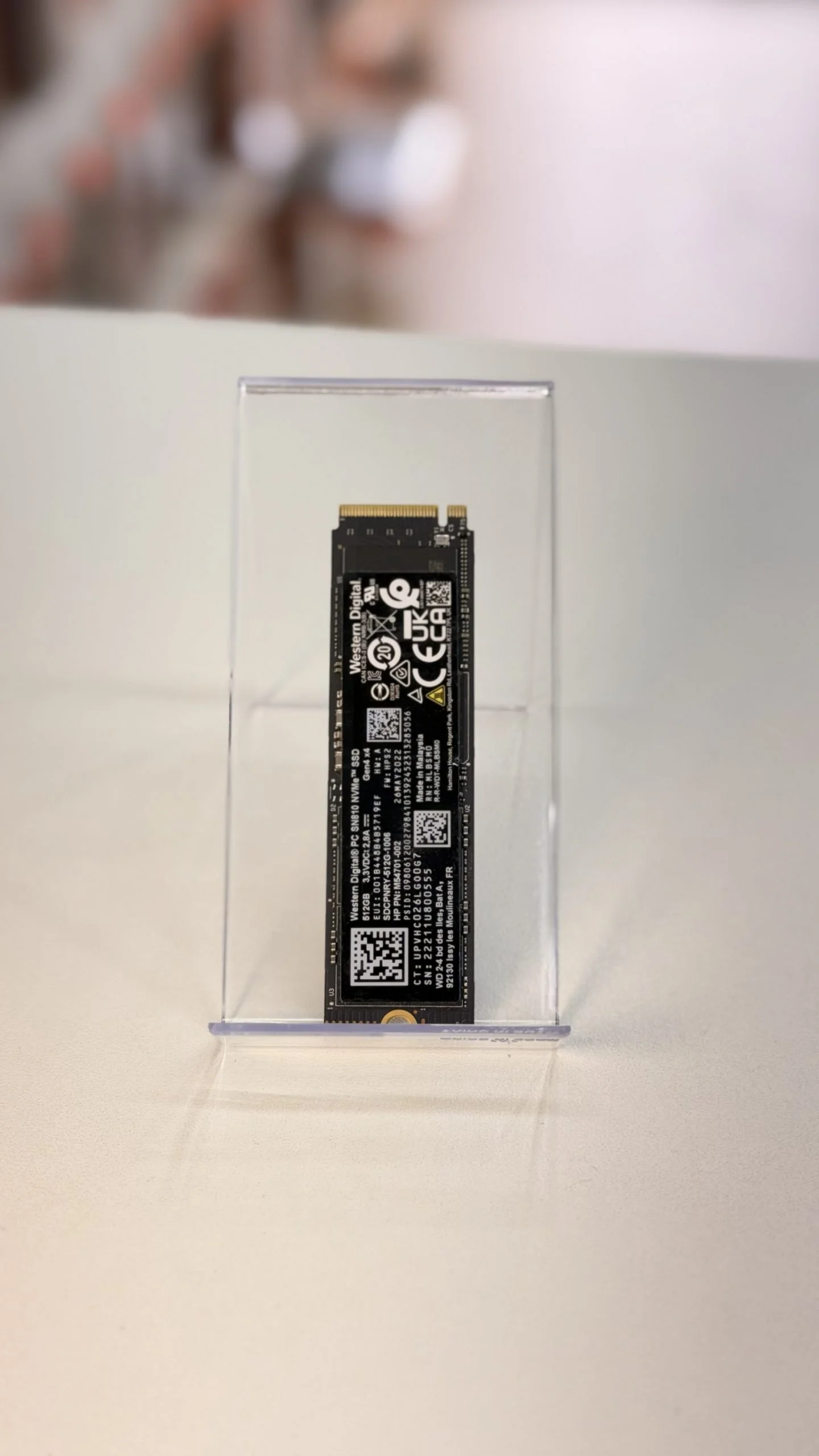WESTERN DIGITAL 512GB NVMe M.2 SSD